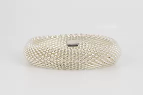 8'' Tiffany & Co. 925 Silver Mesh Somerset Bracelet (57.40g.)