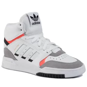 Adidas Originals Drop Step EE8755 white-grey-orange boy's sneakers