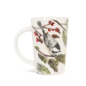 Chickadee on Branch Mug