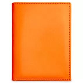 Comme des Garcons Super Fluo Wallet - Light Orange/Pink