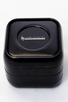 Infyniti 4 Parts Black Zinc Grinder with Storage