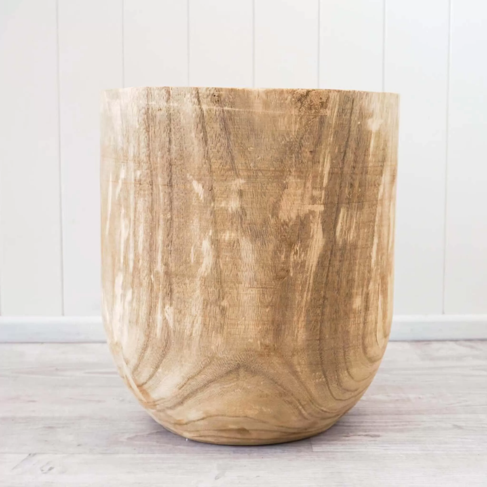 Maddox Timber Stool - 33 x 20 x 37 cm