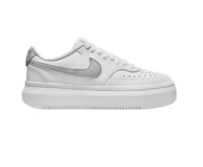 Nike shoe Women's Sneakers Court Vision Alta Leather DM0113 101 platinum white