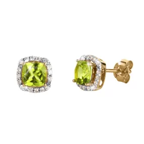 Peridot Aura Earrings