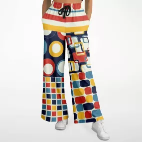 Primary Skool Eco-Poly Stretchy Phat Bellbottoms