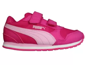 Puma runner v2 girl's velcro shoe 365295 12