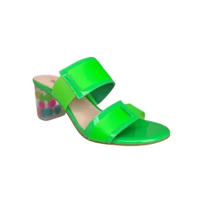 Sistel Lime Bubble Heel Slide