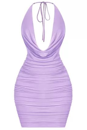 Stacy halter dress (Lavender)