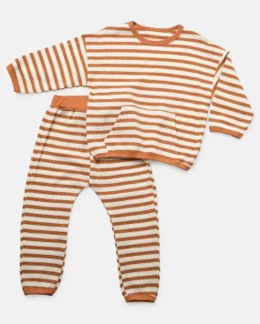 Walnut ARCHER Set - Tan Stripe