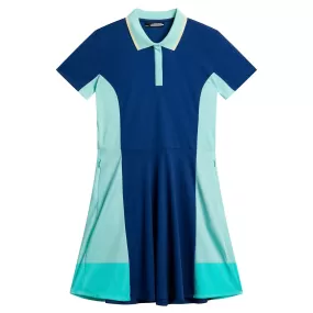 Womens Dolores TX Jersey Dress Estate Blue - SS24