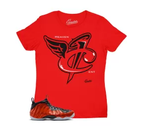 Womens -  Metallic Red Foam Heaven Cent Shirt